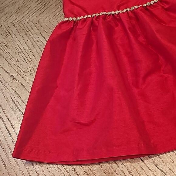 Girls red formal dress size 5 - Picture 3 of 8